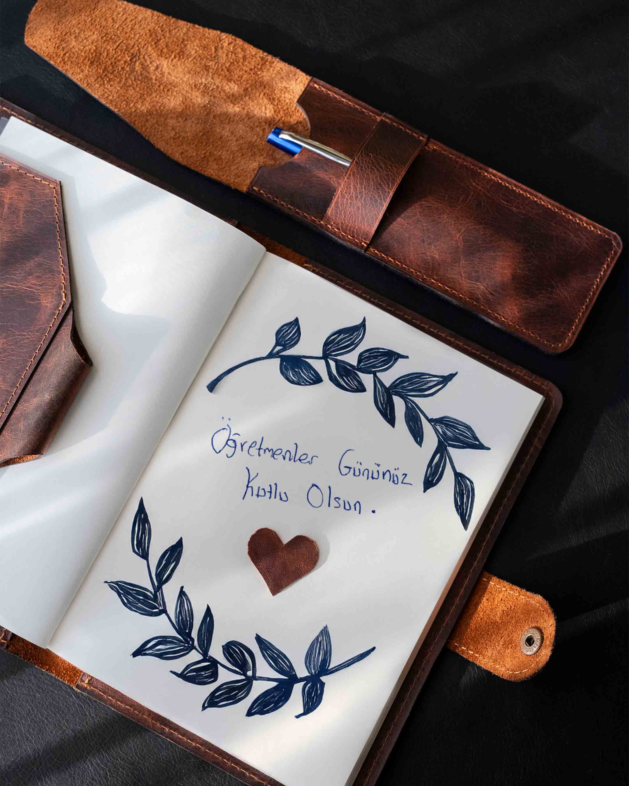 A5 Defter Kılıfı & Kalemlik Seti