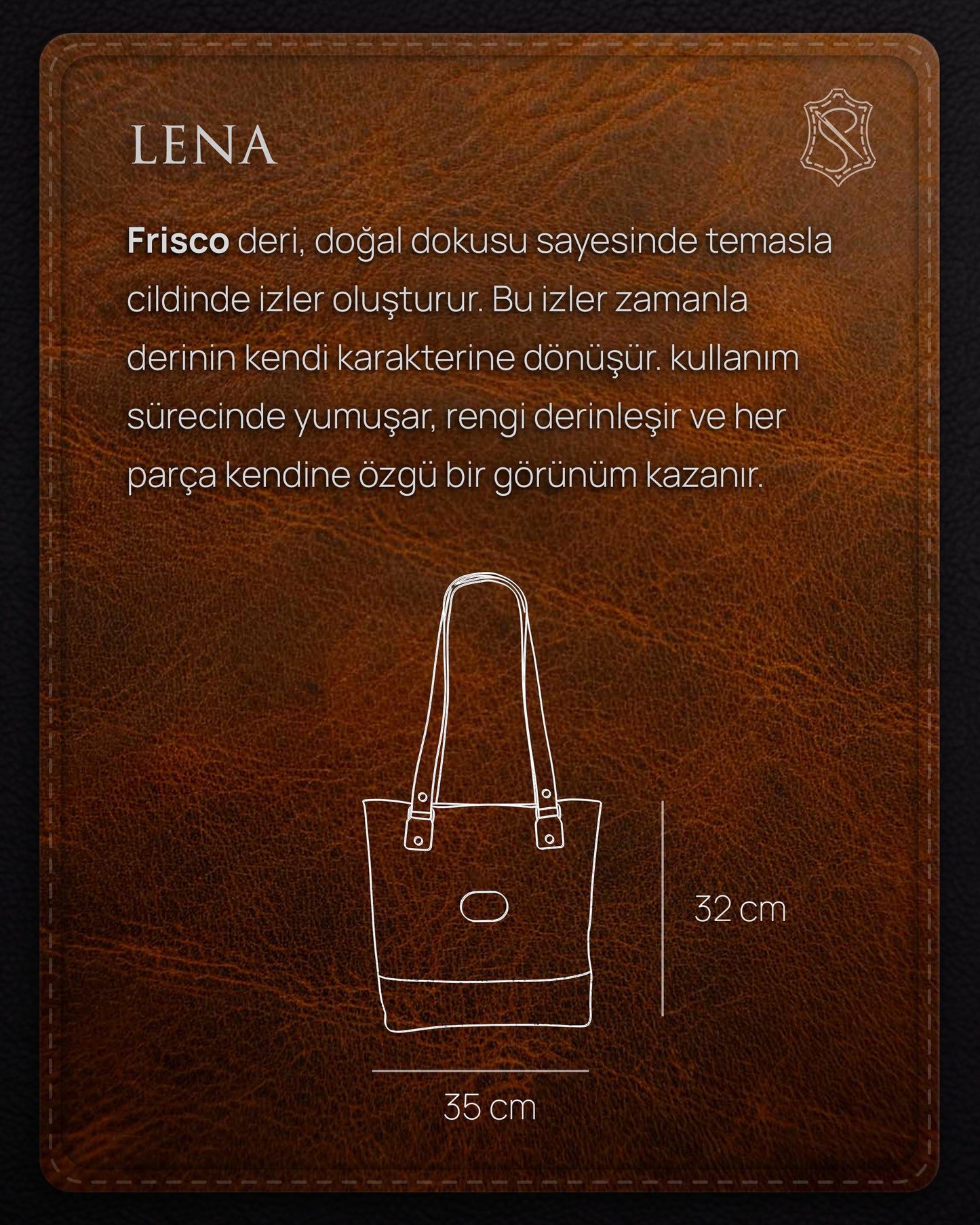 Lena-Tote Çanta