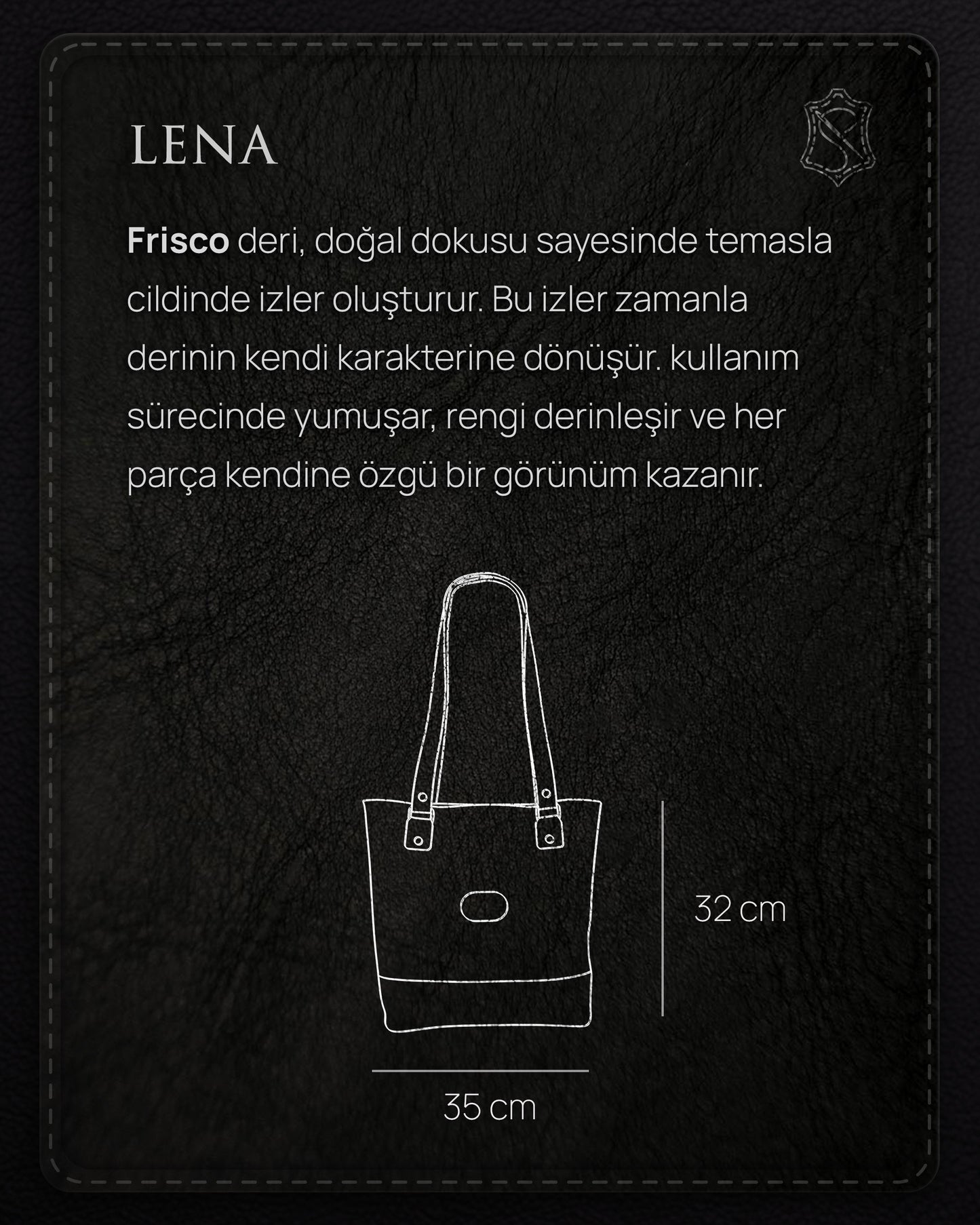 Lena-Tote Çanta