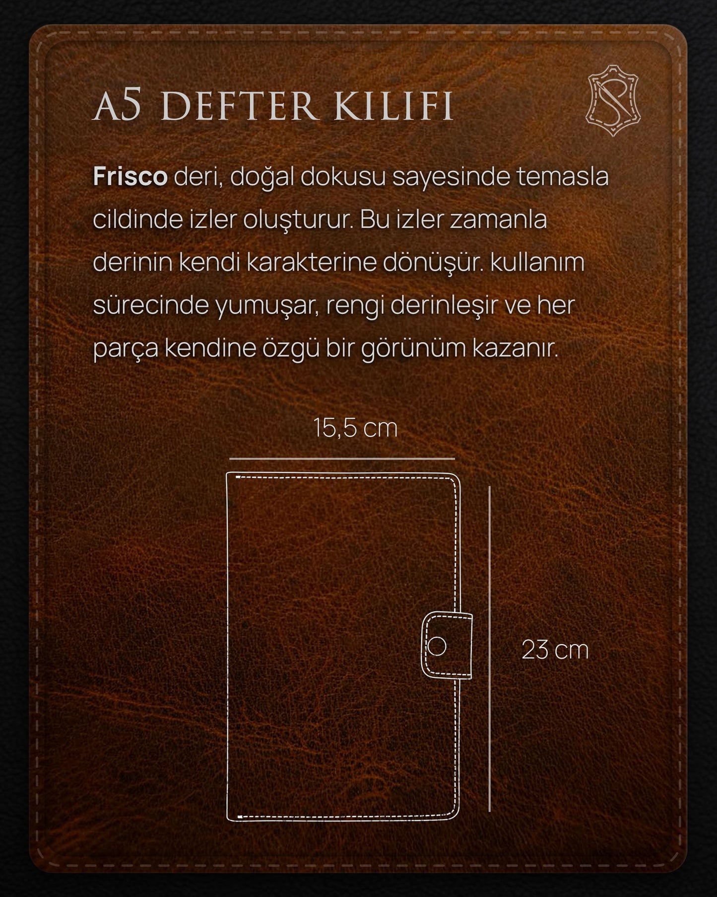 A5 Defter Kılıfı & Kalemlik Seti