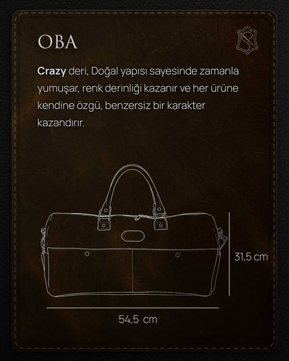 OBA- El Yapımı Seyahat Çantası